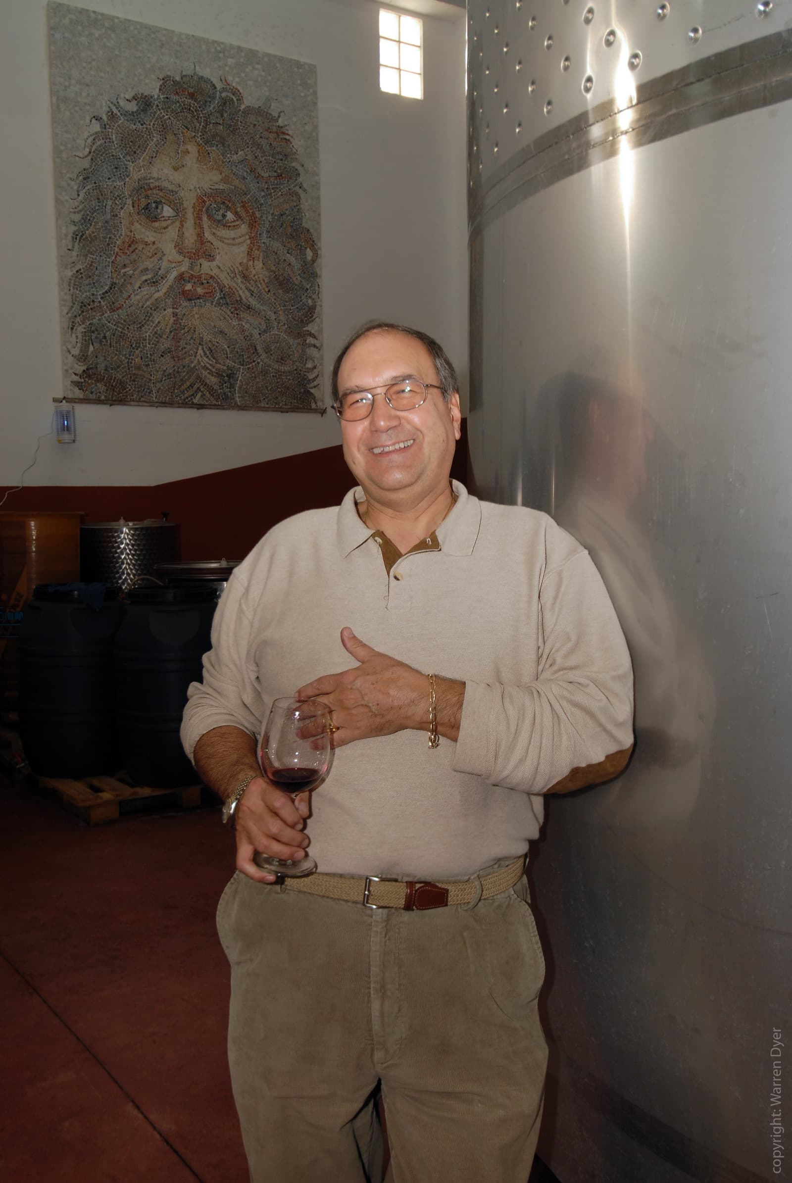 Juan Palomar's Dominio Buenavista winery in Granada, Spain